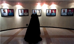 نمایشگاه دو سالانه عکس بسیج در قزوین برپا شد