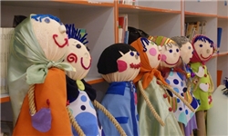 نمایشگاه عروسک‌های نمایشی در قم برپا شد