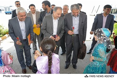 حضور محمد علی نجفی در مراسم اختتامیه جشنواره اقوام ایرانی در گرگان