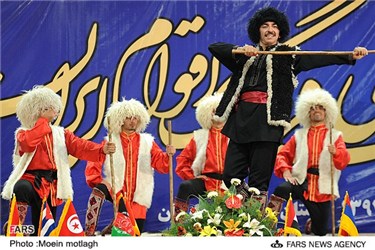 مراسم اختتامیه جشنواره اقوام ایرانی در گرگان