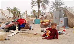 دیدار استاندار بوشهر با خانواده‌های متوفیان زلزله دشتستان