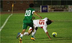 دیدار تیم های فوتبال جوانان ایران و عربستان