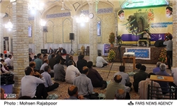 مراسم گرامیداشت فاجعه آتش‌سوزی مسجد جامع کرمان + تصاویر