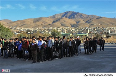 اعزام اردوی راهیان نور شهرستان دماوند به مناطق جنگی