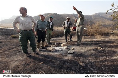 آتش سوزی در پارک ملی گلستان بر اثر بی احتیاطی مسافرین 