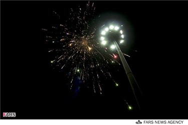 نور افشانی جشن عید غدیر در اهواز