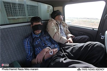 دستگیری دو نفر از قاچاقچیان در سجزی اصفهان