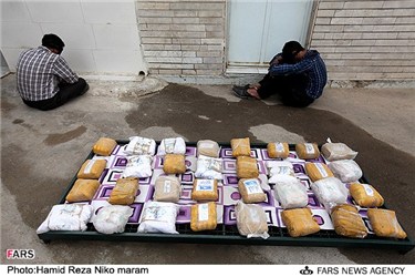 دستگیری قاچاقچیان و کشف مواد مخدر در سجزی اصفهان