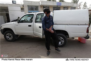 دستگیری قاچاقچی مواد مخدر در سجزی اصفهان