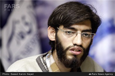 میکائیل دیانی نماینده انجمن اسلامی مستقل در نشست جنبش دانشجویی و استکبار ستیزی