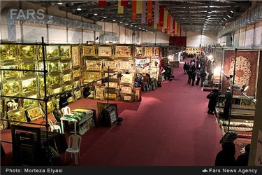 سالن نمایشگاه فرش دستباف در زنجان