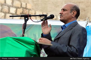 مراسم افتتاح بلوار آفرینش شهرستان شیراز