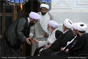 حضور حجت الاسلام محسن قرائتی در همایش بصیرت عاشورای مبلغان محرم درقم