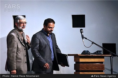 حضور غلامعلی حداد عادل در مراسم رونمایی از مجموعه پنجاه جلدی سرداران ایران در اصفهان