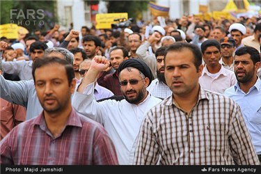 مراسم راهپیمایی یوم الله 13 آبان در بندر عباس