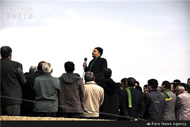 مراسم سنتی استقبال از محرم با حضور عزاداران حسینی در بشرویه بیرجند