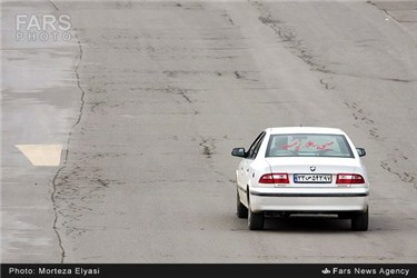 ذکر نویسی خودروها در ایام محرم، زنجان