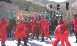برگزاری آیین تعزیه‌خوانی سنتی سوق در دهدشت