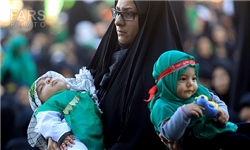 نوزادان «قره‌بوطه» به یاد سردار 6 ماهه کفن پوش شدند