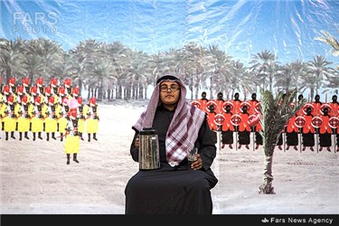 تعزیه خوانهای عاشورایی در شهرستان لامرد استان فارس