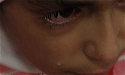 گردش مدار عاشورا بر محور دختر 3 ساله/صدای گریه‏‌ات دل سنگ را می‏‌لرزاند