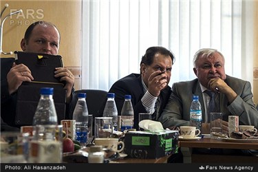 جلسه هیات اوکراینی در لامرد شیراز