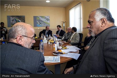 جلسه هیات اوکراینی در لامرد شیراز