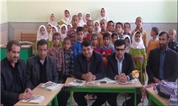 بازدید رئیس آموزش و پرورش از مجتمع‌ آموزشی روستای مالشیخ + تصاویر