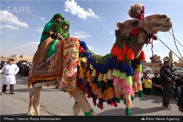 کاروان نمادین امام حسین (ع) ، خمینی شهر اصفهان