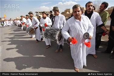 کاروان نمادین امام حسین (ع) ، خمینی شهر اصفهان