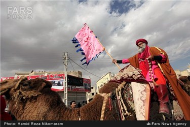 کاروان نمادین امام حسین (ع) ، خمینی شهر اصفهان