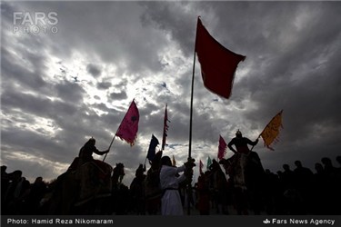 کاروان نمادین امام حسین (ع) ، خمینی شهر اصفهان