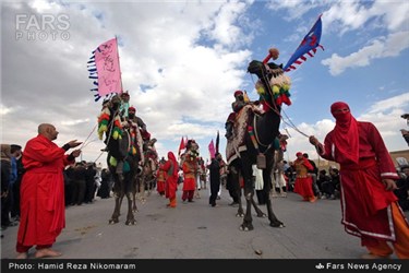 کاروان نمادین امام حسین (ع) ، خمینی شهر اصفهان