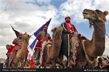 کاروان نمادین امام حسین (ع) ، خمینی شهر اصفهان