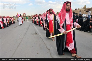 کاروان نمادین امام حسین (ع) ، خمینی شهر اصفهان