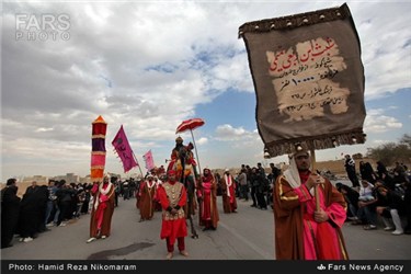 کاروان نمادین امام حسین (ع) ، خمینی شهر اصفهان