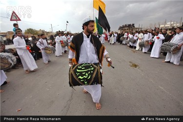 کاروان نمادین امام حسین (ع) ، خمینی شهر اصفهان