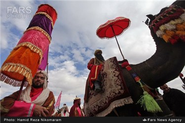 کاروان نمادین امام حسین (ع) ، خمینی شهر اصفهان