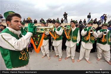 کاروان نمادین امام حسین (ع) ، خمینی شهر اصفهان