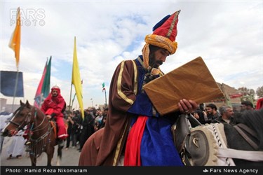 کاروان نمادین امام حسین (ع) ، خمینی شهر اصفهان