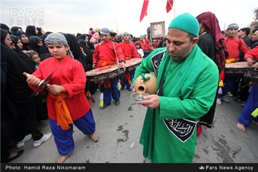 کاروان نمادین امام حسین (ع) ، خمینی شهر اصفهان