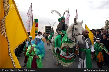 کاروان نمادین امام حسین (ع) ، خمینی شهر اصفهان