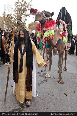 کاروان نمادین امام حسین (ع) ، خمینی شهر اصفهان