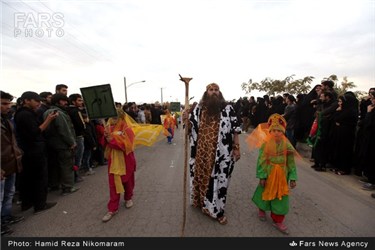 کاروان نمادین امام حسین (ع) ، خمینی شهر اصفهان