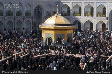 آئین عزاداری تاسوعای حسینی در مشهد مقدس