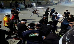حمله به عزاداران حسینی/شلیک‌ گازهای سمی و بازداشت عزاداران+تصاویر