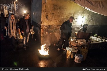 آیین عزاداری چهل منبران در لاهیجان