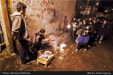آیین عزاداری چهل منبران در لاهیجان