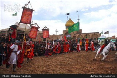 آئین تعزیه‌خوانی در روستای دهزیار استان کرمان