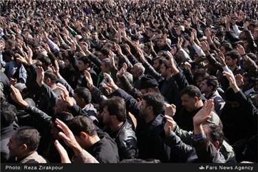 آیین عزاداری عاشورای حسینی در طاقانک شهر کرد
